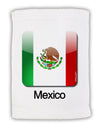 Mexican Flag App Icon - Text Micro Terry Sport Towel 11 x 18 Inch by TooLoud-Sport Towel-TooLoud-White-Davson Sales