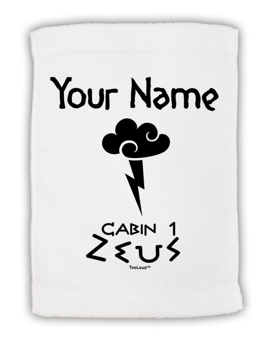 Personalized Cabin 1 Zeus Micro Terry Sport Towel 15 X 22 inches by TooLoud-Sport Towel-TooLoud-White-Davson Sales