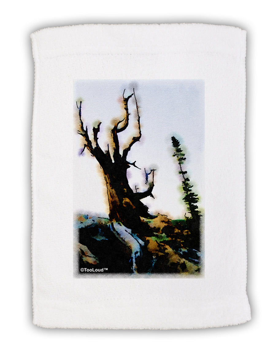 CO Mountain Scenery Watercolor Micro Terry Sport Towel 15 X 22 inches by TooLoud-Sport Towel-TooLoud-White-Davson Sales