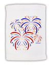 Patriotic Fireworks with Bursting Stars Micro Terry Sport Towel 15 X 22 inches by TooLoud-Sport Towel-TooLoud-White-Davson Sales