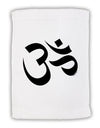 Om Symbol Micro Terry Sport Towel 11 x 18 inches-Sport Towel-TooLoud-White-Davson Sales