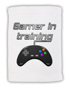 Gamer In Training Color Micro Terry Sport Towel 15 X 22 inches by TooLoud-Sport Towel-TooLoud-White-Davson Sales