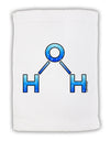 Water Molecule Micro Terry Sport Towel 15 X 22 inches by TooLoud-Sport Towel-TooLoud-White-Davson Sales