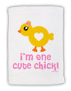 I'm One Cute Chick Micro Terry Sport Towel 11 x 18 Inch by TooLoud-Sport Towel-TooLoud-White-Davson Sales