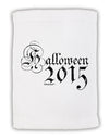 Halloween 2015 Script Distressed Micro Terry Sport Towel 11 x 18 inches-TooLoud-White-Davson Sales