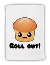 Roll Out Cute Roll Micro Terry Sport Towel 11 x 18 inches-TooLoud-White-Davson Sales