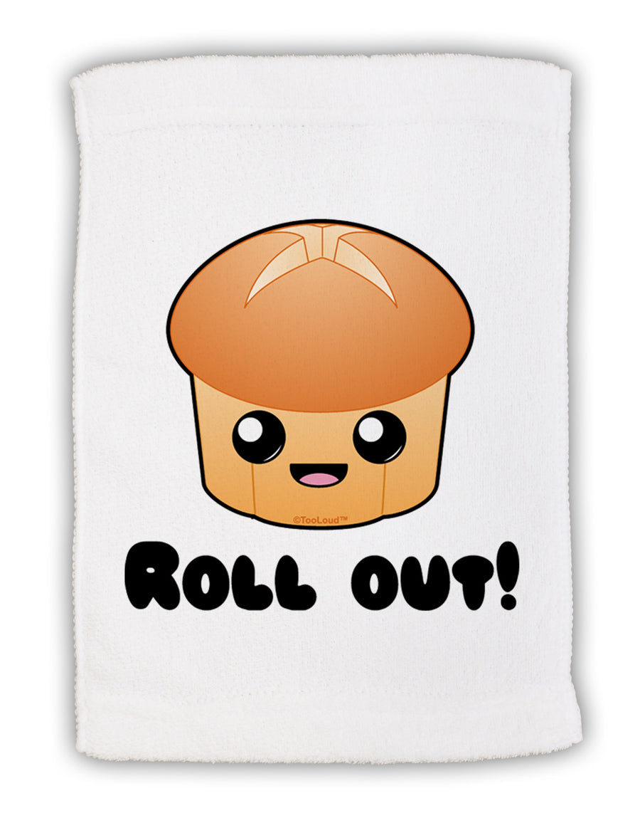 Roll Out Cute Roll Micro Terry Sport Towel 11 x 18 inches-TooLoud-White-Davson Sales