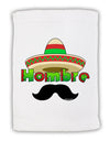 Hombre Sombrero Micro Terry Sport Towel 15 X 22 inches by TooLoud-Sport Towel-TooLoud-White-Davson Sales