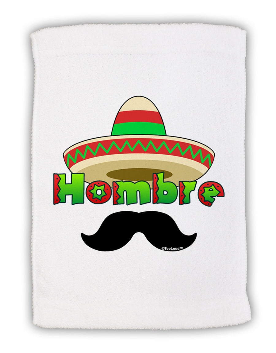 Hombre Sombrero Micro Terry Sport Towel 15 X 22 inches by TooLoud-Sport Towel-TooLoud-White-Davson Sales