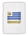 Uruguay Flag Micro Terry Sport Towel 11 x 18 inches-TooLoud-White-Davson Sales