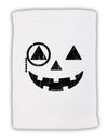 Monocle Jack-o-Lantern Distressed Micro Terry Sport Towel 11 x 18 inches-TooLoud-White-Davson Sales