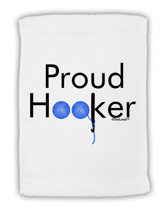 Proud Hooker Micro Terry Sport Towel 15 X 22 inches by TooLoud-Sport Towel-TooLoud-White-Davson Sales