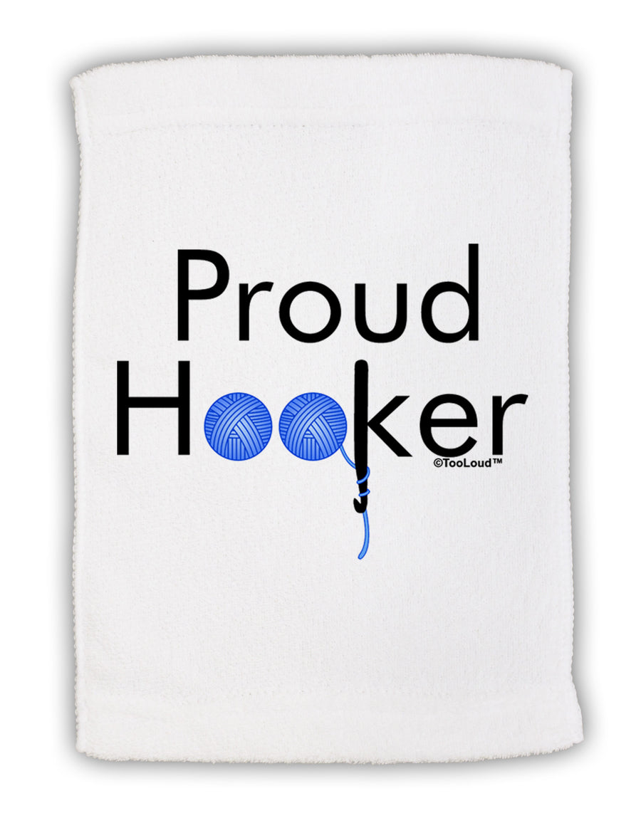 Proud Hooker Micro Terry Sport Towel 15 X 22 inches by TooLoud-Sport Towel-TooLoud-White-Davson Sales