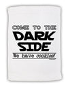 Come To The Dark Side - Cookies Micro Terry Sport Towel 15 X 22 inches by TooLoud-Sport Towel-TooLoud-White-Davson Sales