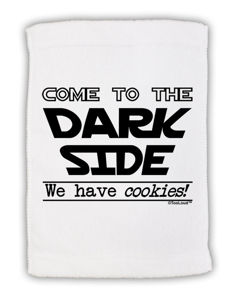 Come To The Dark Side - Cookies Micro Terry Sport Towel 15 X 22 inches by TooLoud-Sport Towel-TooLoud-White-Davson Sales