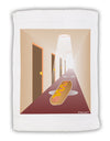 Hotdog in a Hallway Micro Terry Sport Towel 15 X 22 inches by TooLoud-Sport Towel-TooLoud-White-Davson Sales