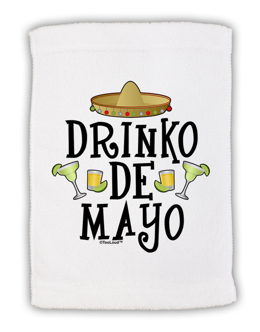 Drinko De Mayo Micro Terry Sport Towel 11 x 18 inches-TooLoud-White-Davson Sales