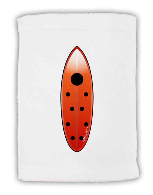 Ladybug Surfboard Micro Terry Sport Towel 15 X 22 inches by TooLoud-Sport Towel-TooLoud-White-Davson Sales