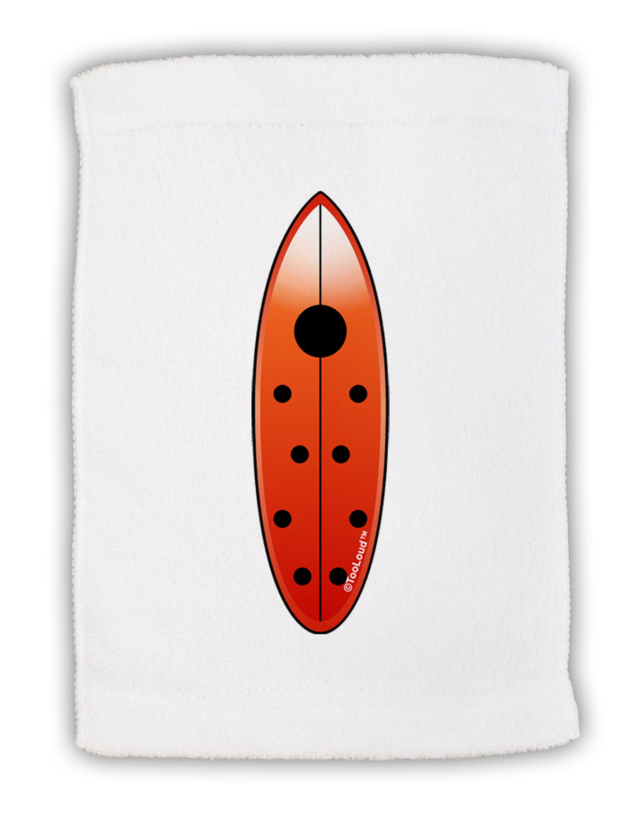 Ladybug Surfboard Micro Terry Sport Towel 15 X 22 inches by TooLoud-Sport Towel-TooLoud-White-Davson Sales