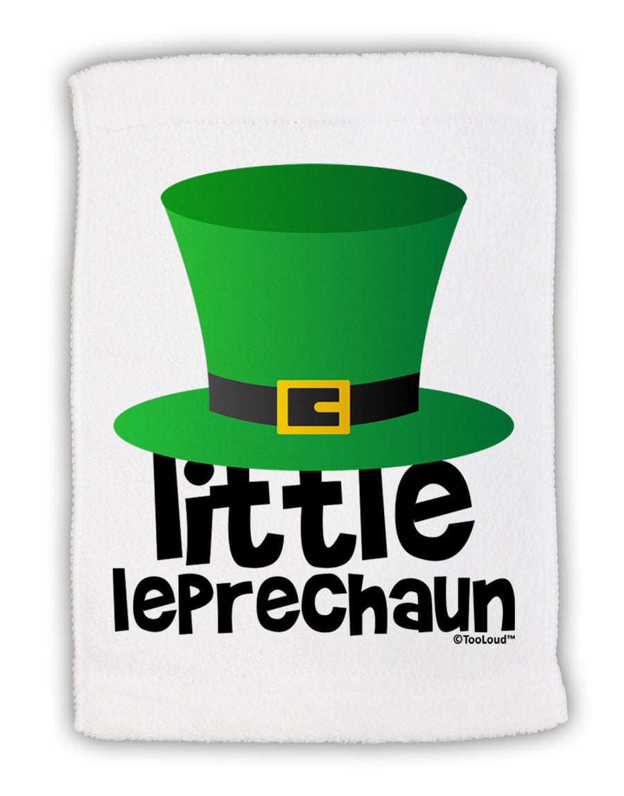 Little Leprechaun - St. Patrick's Day Micro Terry Sport Towel 11 x 18 Inch by TooLoud-Sport Towel-TooLoud-White-Davson Sales