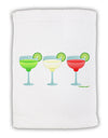 Margaritas - Mexican Flag Colors - Cinco de Mayo Micro Terry Sport Towel 11 x 18 Inch by TooLoud-Sport Towel-TooLoud-White-Davson Sales