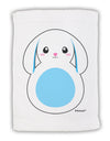 Cute Bunny with Floppy Ears - Blue Micro Terry Sport Towel 11 x 18 Inch by TooLoud-Sport Towel-TooLoud-White-Davson Sales