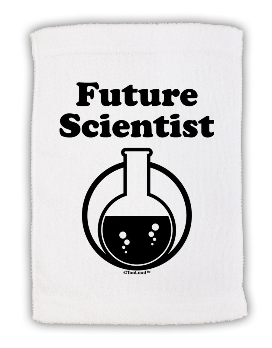 Future Scientist Micro Terry Sport Towel 11 x 18 inches-TooLoud-White-Davson Sales