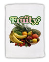 Fruity Fruit Basket Micro Terry Sport Towel 11 x 18 inches-TooLoud-White-Davson Sales