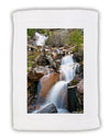 Colorado Waterfall Scene Micro Terry Sport Towel 11 x 18 inches-TooLoud-White-Davson Sales