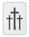 Three Cross Design - Easter Micro Terry Sport Towel 11 x 18 Inch by TooLoud-Sport Towel-TooLoud-White-Davson Sales