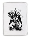 Baphomet Illustration Micro Terry Sport Towel 15 X 22 inches by TooLoud-Sport Towel-TooLoud-White-Davson Sales