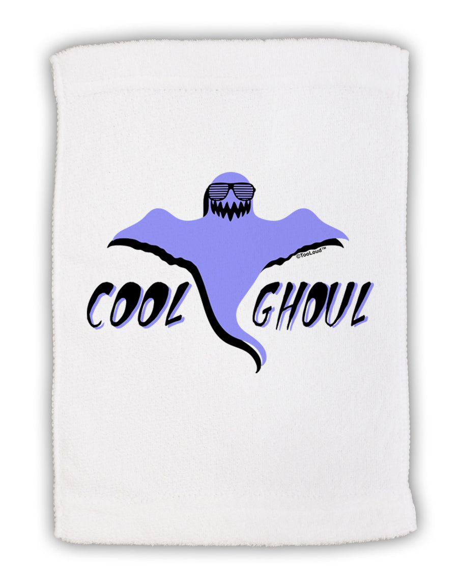 Cool Ghoul Micro Terry Sport Towel 11 x 18 inches-TooLoud-White-Davson Sales