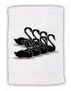 Seven Swans A Swimming Micro Terry Sport Towel 11 x 18 inches-TooLoud-White-Davson Sales