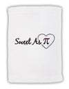 Sweet As Pi Micro Terry Sport Towel 11 x 18 inches-TooLoud-White-Davson Sales