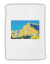 Colorado Snowy Mtns WaterColor Micro Terry Sport Towel 11 x 18 inches-TooLoud-White-Davson Sales