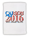 Carson Flag Slogan Micro Terry Sport Towel 11 x 18 inches-TooLoud-White-Davson Sales