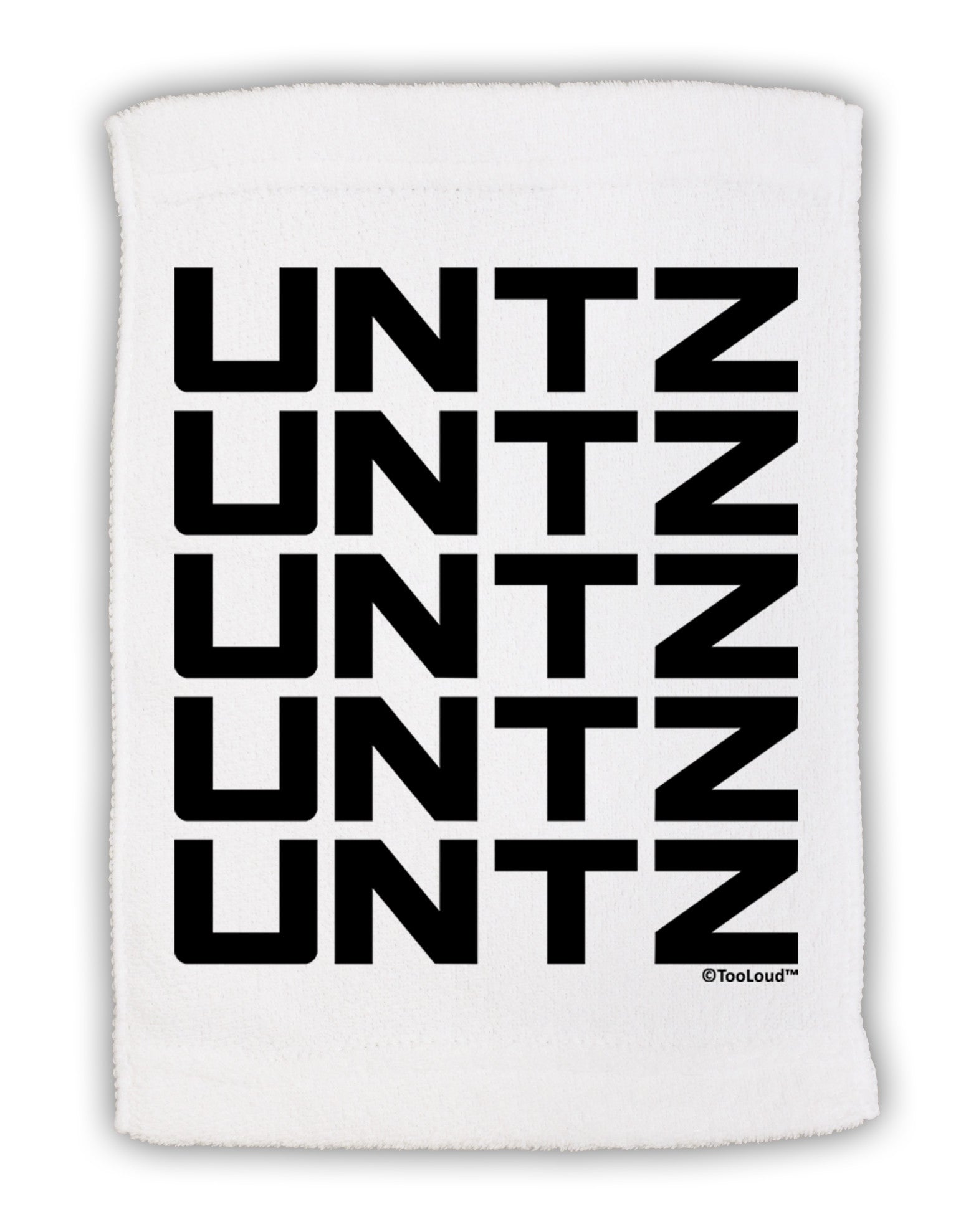 Untz Untz Untz Untz Untz EDM Design Micro Terry Sport Towel 15 X 22 inches-Sport Towel-TooLoud-White-Davson Sales