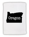 Oregon - United States Shape Micro Terry Sport Towel 11 x 18 Inch by TooLoud-Sport Towel-TooLoud-White-Davson Sales