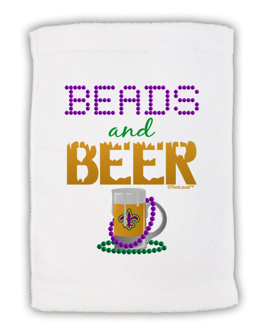 Beads And Beer Micro Terry Sport Towel 15 X 22 inches-Sport Towel-TooLoud-White-Davson Sales
