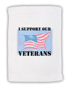 Support Our Veterans Micro Terry Sport Towel 11 x 18 inches-TooLoud-White-Davson Sales