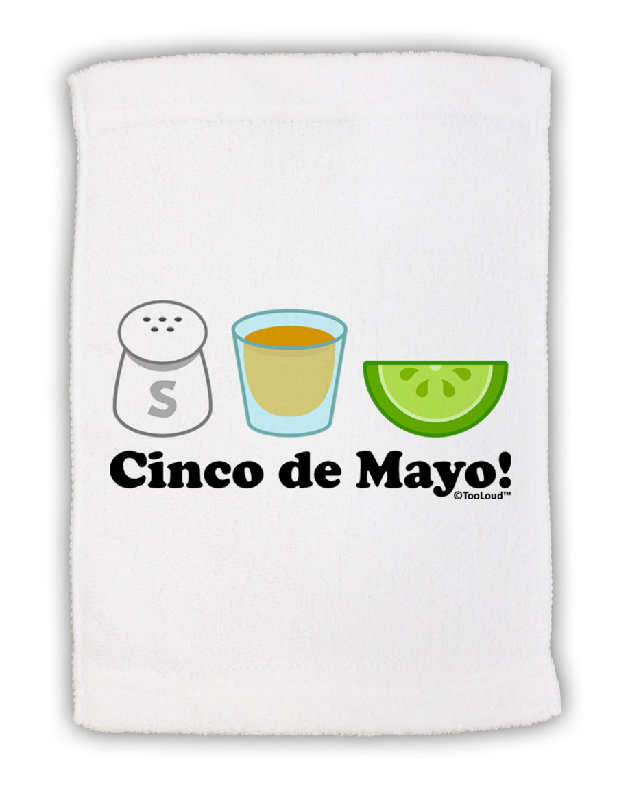 Cinco de Mayo Design - Salt Tequila Lime Micro Terry Sport Towel 11 x 18 Inch by TooLoud-Sport Towel-TooLoud-White-Davson Sales