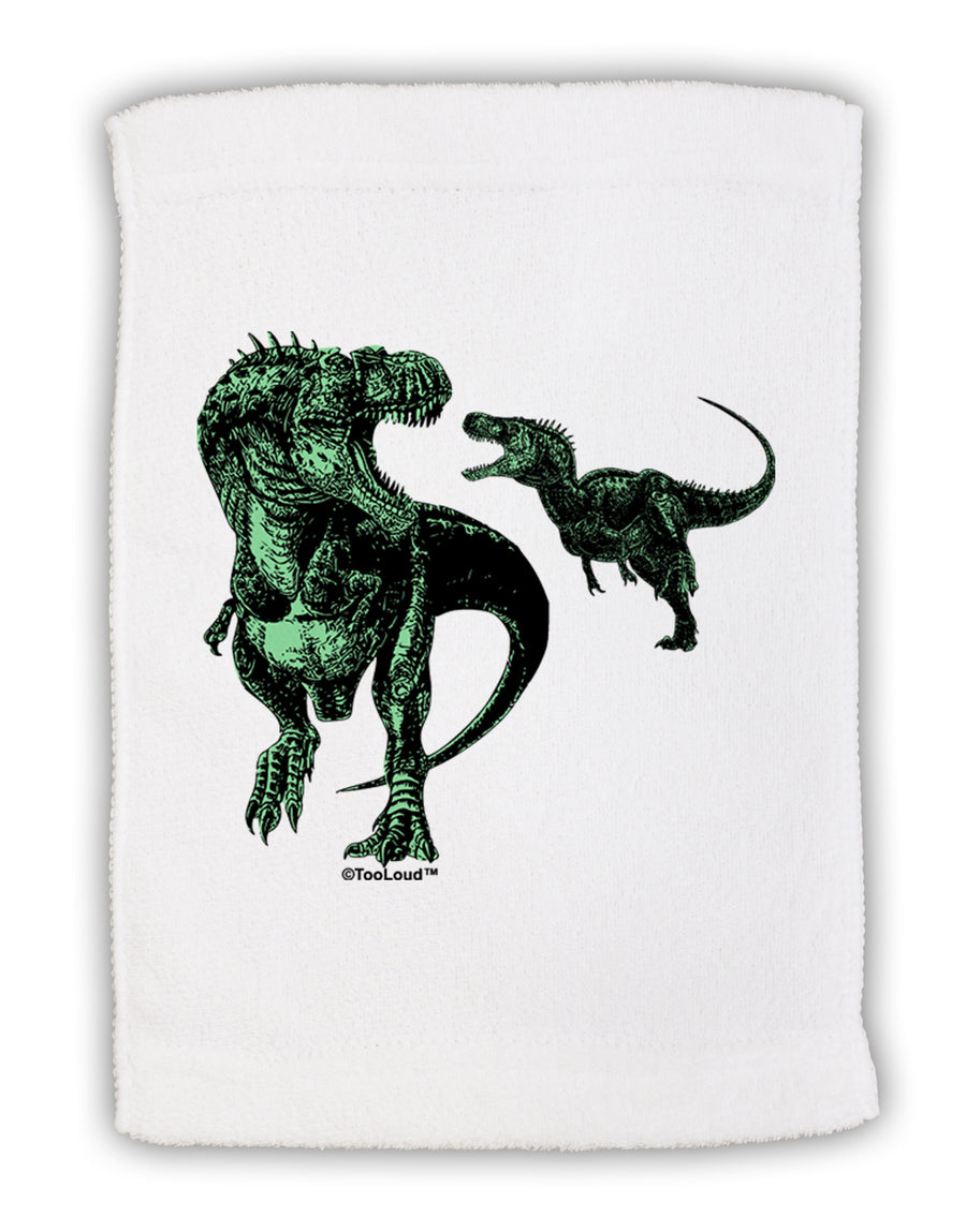 Jurassic Dinosaur Design 1 Micro Terry Sport Towel 11 x 18 Inch by TooLoud-Sport Towel-TooLoud-White-Davson Sales