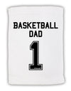 Basketball Dad Jersey Micro Terry Sport Towel 15 X 22 inches by TooLoud-Sport Towel-TooLoud-White-Davson Sales