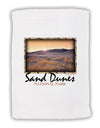 Colorado Sand Dunes Text Micro Terry Sport Towel 11 x 18 inches-TooLoud-White-Davson Sales