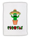 Fiesta Cactus Text Micro Terry Sport Towel 15 X 22 inches by TooLoud-Sport Towel-TooLoud-White-Davson Sales