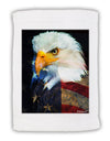 Patriotic Bald Eagle - American Flag Micro Terry Sport Towel 15 X 22 inches by TooLoud-Sport Towel-TooLoud-White-Davson Sales