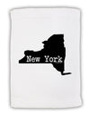 New York - United States Shape Micro Terry Sport Towel 11 x 18 Inch by TooLoud-Sport Towel-TooLoud-White-Davson Sales