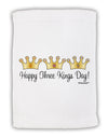 Happy Three Kings Day - 3 Crowns Micro Terry Sport Towel 11 x 18 Inch by TooLoud-Sport Towel-TooLoud-White-Davson Sales