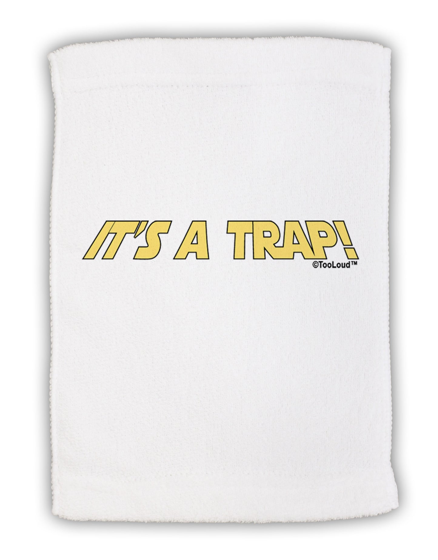 It is a Trap Micro Terry Sport Towel 11 x 18 inches-TooLoud-White-Davson Sales