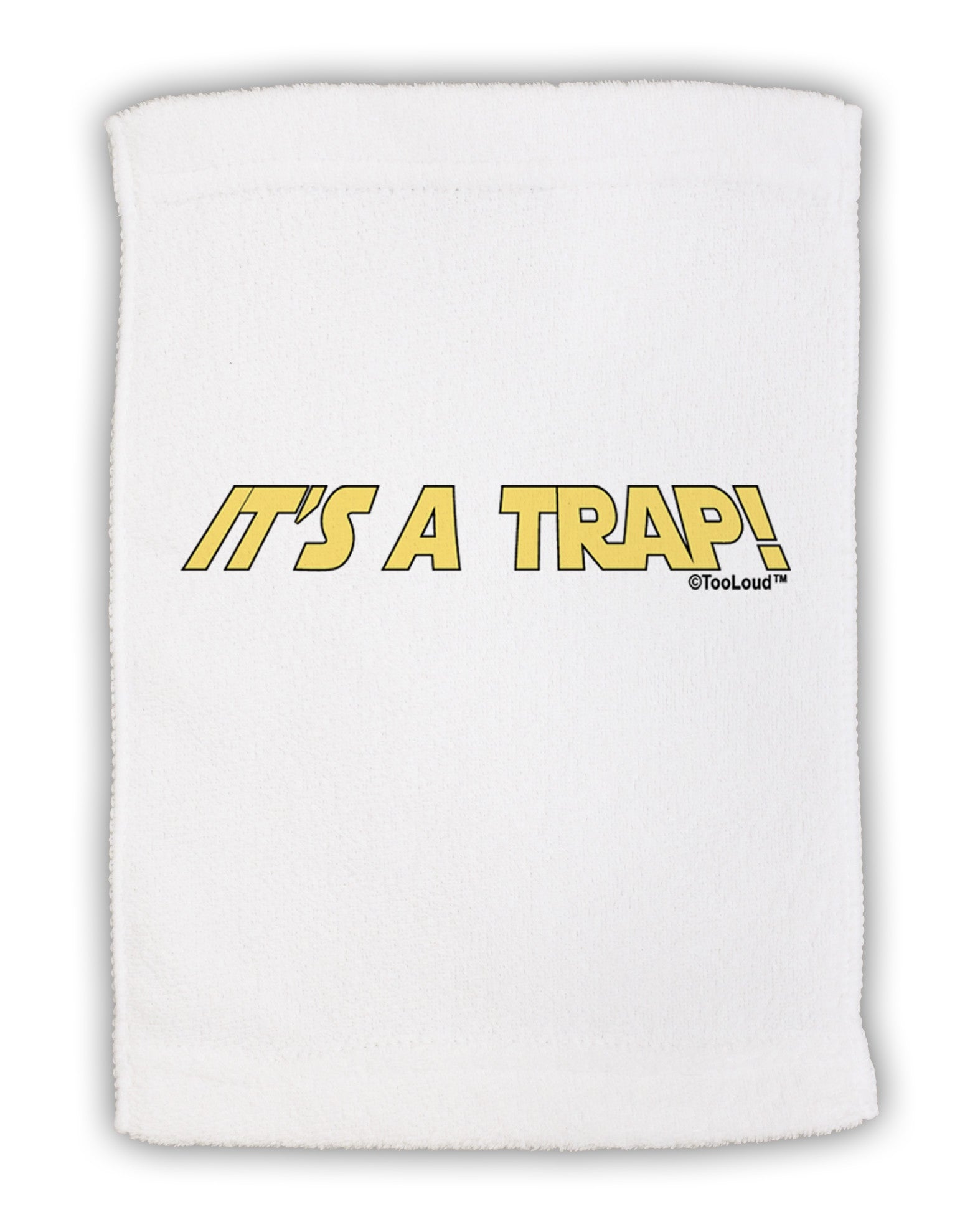 It is a Trap Micro Terry Sport Towel 11 x 18 inches-TooLoud-White-Davson Sales